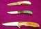 Custom knives collectable different blades