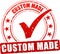 Custom made stamp icon