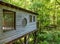 Custom Wood Deck Overlooking Lush Forest