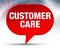 Customer Care Red Bubble Background