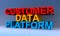 Customer data platform on blue