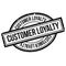 Customer Loyalty rubber stamp
