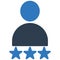 Customer rating Isolated Vector icon which can easily modify or edit