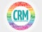 Customer Relationship Management circle