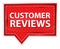 Customer Reviews misty rose pink banner button