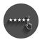 Customer reviews, rating, user feedback concept vector icon.