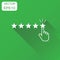 Customer reviews, rating, user feedback icon. Business concept r