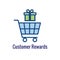 Customer Rewards Icon - Money Concept and Reward /  Discount Image