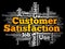 Customer Satisfaction word cloud