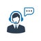 Customer Support Icon. Advice, Help.