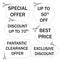 Cut coupons sale, special offer, vector. Scissors and coupon.