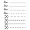 Cut lines scissors vector set. Dotted lines cutting point.
