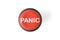 Cut Out of a Red Circular Panic Push Button