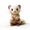 Cute 3d Ferret Character Design With Smooth And Polished Style