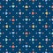 Cute abstract geometric seamless pattern with small colorful triangles, confetti