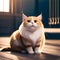 Cute and adorable cat - ai generated image