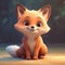 Cute and Adorable Fox Animation