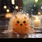 Cute and adorable soap bubbles display smiling and laughing faces