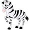 Cute adorable Zebra