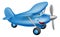 Cute airplane cartoon character