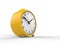Cute alarm clock - yellow