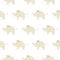 Cute animal elephants kids seamless pattern. Child zoo background.