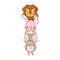 Cute animals, cartoon lion rabbit dog isolated icon design
