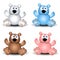 Cute Assorted Teddy Bears