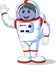 Cute astronaut cartoon