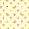 Cute autumnal seamless pattern bird