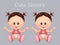 Cute babies, twins twin brothers i twin girls and baby boy. health and baby care, greeting card, postcard, healthy babies,