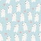 Cute baby bear seamless pattern. Perfect for every project