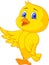 Cute baby bird cartoon