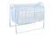 Cute baby cot with mosquito net