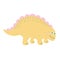 Cute baby dinosaur. Prehistoric cartoon character