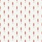Cute barbie pattern on white background.