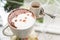 Cute Bear Hot Chocolate drink