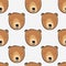 cUTE BEAR SEAMLESS PATTERN