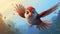 Cute Bird Animated Wallpaper With Avian Character