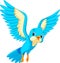 Cute bird cartoon