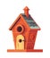 Cute birdhouse wooden design