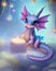 Cute Birthday Baby Dragon Graphic