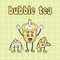 Cute Boba Bubble Green Tea Drink Plastic.