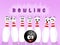 Cute bowling pins