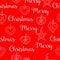 Cute, bright and colorful hand drawn Christmas hearts seamless pattern vector