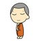 Cute Buddhist Monk