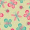 Cute bugs pattern