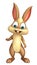 Cute Bunny funny cartoon character