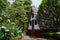 Cute cabin surrounded by trees in Madeira Island, Portugal