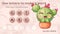 Cute cactus - game for kids, make a word from letters